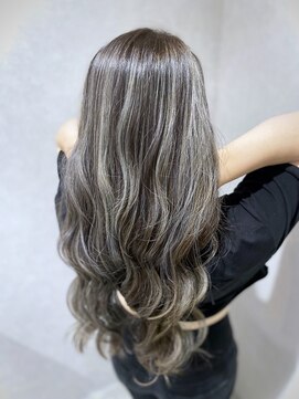 ディーアール(DR) ロング×筋感ハイライト