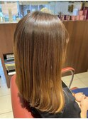 インナーでもツルツルなストレートに