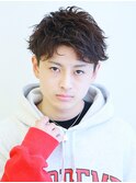 束感アップバング×ラベンダーアッシュ