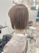 リシェイル(RICHAIR)&nbsp;ブリーチ縮毛矯正×ミルクティーグレージュ