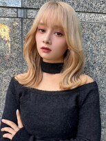 グロー 大宮(GLROW)&nbsp;大人ガーリー/前髪/顔周りレイヤー×ブリーチなし韓国ヘア[大宮]