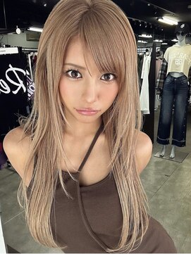 ロウル 渋谷(LOWRL) シルキーベージュ/グレージュカラー/レイヤーカット