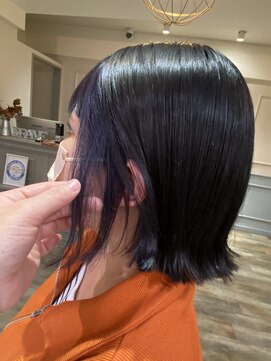 フレーム へアアンドトリートメント 天王寺北口店(FRAME) インナーパープル