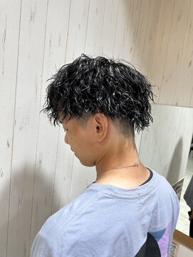 ソワン ドゥ ブレス 立花店(soin de brace) メンズ波巻きツイストスパイラルパーマ/サーフカール