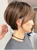 ハイライトバレイヤージュダブルカラーケアブリーチ30代40代