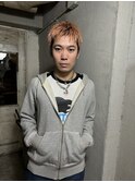 スパイキーショート×オレンジカラー