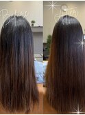 髪質改善ストレート