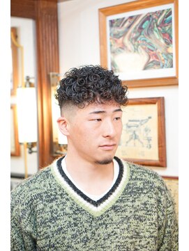 バーバーショップ ダリー(BARBERSHOP DALIE) スペインカールメンズスパイラルパーマ