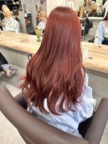 ベレーザ 渋谷(BELEZA)&nbsp;7935髪質改善ブリーチなしダブルカラーレイヤーカット韓国波巻き