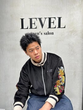 レベル 葛西店(LEVEL) スパイキーショート MEN'S HAIR ベリーショート 葛西LEVEL