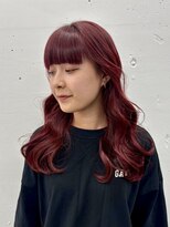 ジルスタジオ(JILL STUDIO) 艶髪/カラー/ダークチェリー