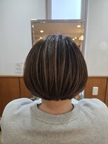松本平太郎美容室 立川店 【立川 ハイライト風ショート 30代40代50代60代◎】
