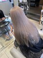オーブ ヘアー カメリア 枚方店(AUBE HAIR camelia) ブリーチを使ってもここまで艶々に仕上げることができます!