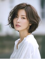 アルトリスト(Altruist Aging×HAIR&SPA)&nbsp;★ダークアッシュ大人ガーリーボブ着物似合わせカット/髪質改善