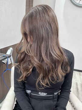 ベルヘアーデザイン 堺東(Belle hair Design) 外国人風レイヤー/レイヤーカット/外国人風/堺東/ブリーチなし