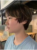 ニュアンスパーマショート