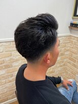 カミケン 黒岩店　kamiken・&nbsp;メンズカット×ナチュラルニュアンスパーマ【カミケン黒岩店】