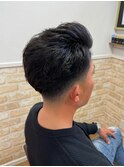 メンズカット×ナチュラルニュアンスパーマ【カミケン黒岩店】