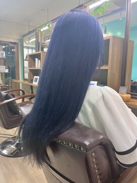 ヘアジーナ(Hair Jina) ダブルカラー★ディープパープル