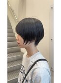 ツーセクションのグラデーションショート