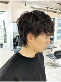 フロントマッシュウルフパーマ