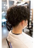 【SHARON】メンズマッシュ×ランダムパーマ