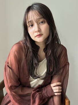 ディッセンバー 渋谷(December) 【December】小顔カット/ブリーチなしオリーブベージュ