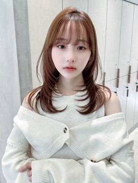 ロンドクレール 川崎(Lond clair) グレーブラウン/ミディアムレイヤー/ダークアッシュ/川崎102