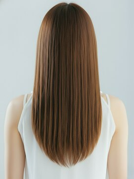 フレイムス ヘアアンドリラックス 赤羽店(Frames hair&relax) ストレート/縮毛矯正/20代30代40代◎前髪あり/艶ロング赤羽