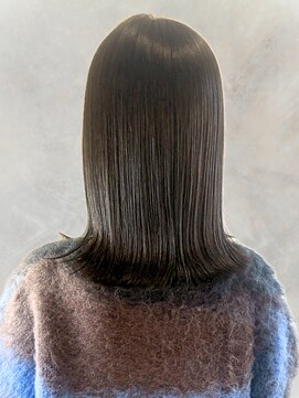 ニクスフリー(nix free) 20代30代40代◎髪質改善似合わせ暗髪ミディ