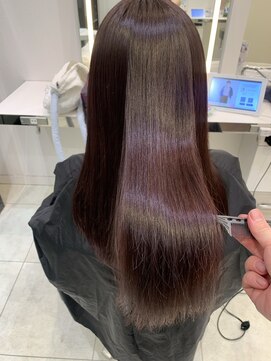 キャパ(CAPA) 髪質改善×透明感グレージュカラー(茅ヶ崎/20代/韓国ヘア)