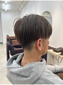MEN’S HAIR/寒色カラー/マッシュ/刈り上げツーブロック/木更津