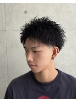 メンズサロン ウィル 阪急茨木(men's salon WiLL) 長めスパイキーショート