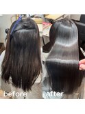 黒髪美人へ。素髪のようなツヤ髪に