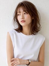 ミロアヴィタ 平尾(miroa vita)&nbsp;ダークブラウン 透明感カラー 顔周りカット レイヤーカット