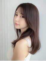 アンドレイ 表参道(andrey)&nbsp;ピンクベージュ/アンブレラカラー/クールショート/前髪/表参道