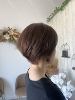 モナ バイ ルヴェール 岐阜北方(MONA by LeVert)&nbsp;ショートレイヤー/透明感アッシュブラウン