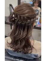 カイノ 福岡志免本店(KAINO)&nbsp;くるみちゃんヘア★ハーフアップ