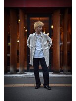 ビューティーリゾート アカヒゲ(Beauty Resort AKAHIGE) ブリーチ抜きっぱなしスパイキーショート