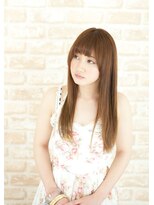 ヘアーアンドメイク ペリドット(hair&make Peridot)&nbsp;シンプルロング/オレンジ/アースカラー/30代/40代/50代/60代