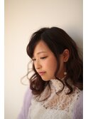 春を先取り♪ミディアム柔らかカール