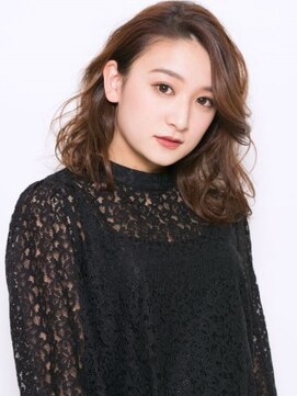 クアトログランシュ ひたちなか店(QUATRO×GranCieux) クセ毛風ゆるパーマ