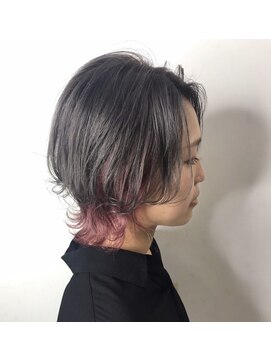 ソース 梅田(SOURCE) 【SOURCE】マッシュウルフ モミ裾ライト