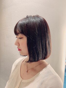 ウノプリール 茶屋町店(unopulir) 大人のワンレンボブ