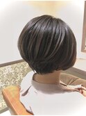 シークレットハイライト　ショートボブ
