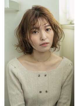 アピッシュ シェリ(apish cherie) 軽やかボブパーマ