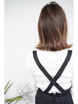 ヘアーアンドメイク ジャム(hair&make Jam) 外ハネ×グラデーション