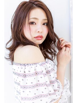ラフィス ヘアー ココ 博多店(La fith hair coco) 【La fith】ミディアムうる艶ヘアー