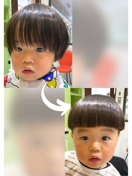 ゼンコー 立川高島屋店(ZENKO) 【キッズカット】韓国マッシュ×サマーカット