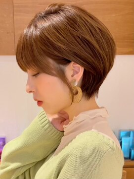 ビューイースト 亀戸 錦糸町(VIEW EAST) 耳掛けショート/マロンベージュ/20代30代40代